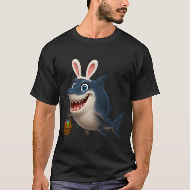 Easter Megalodon T-Shirt (Front)