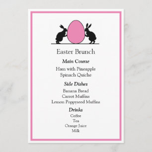 Easter Menu