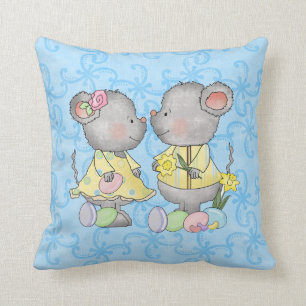 Easter Mice Pillow
