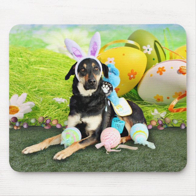 Easter - Mixed Breed - Jake Mouse Pad (Front)