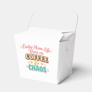 Easter Mom Runs on Coffee & Chaos – Funny Mom Favor Box