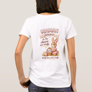 Easter Mom T-shirt - Chocolate Team - Gift idea m