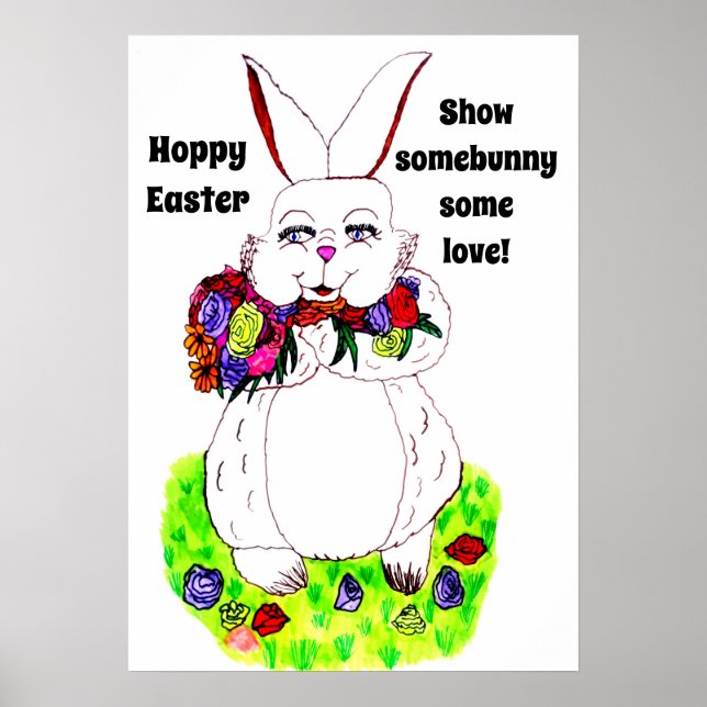 EASTER MONTRER UNE BONNE affiche d'amour (Devant)
