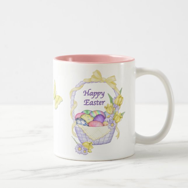 Easter Morning Two-Tone Coffee Mug (Right)