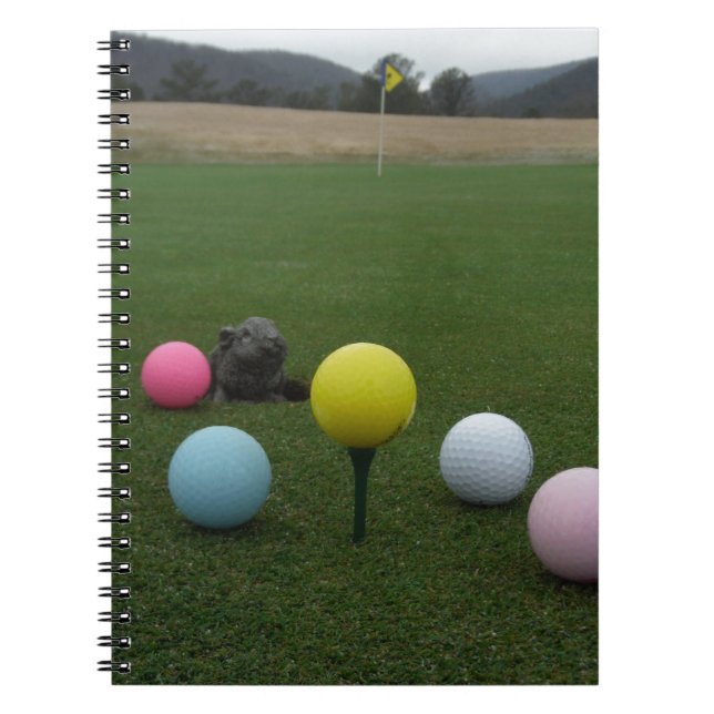 Easter mountain golf course notebook (Front)