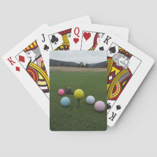 Easter mountain golf course playing cards