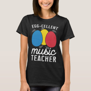 Easter music teaching guitar teacher Easter music  T-Shirt