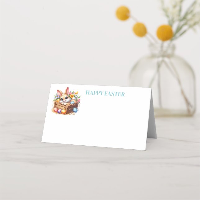 Easter Name Place Card (Front)