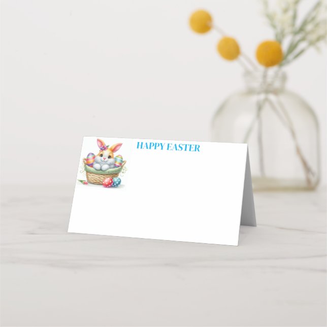 Easter Name Place Card (Front)