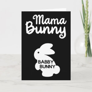 Easter Nny Bunny Shirt Easter Pregnancy Shirt Mama Card