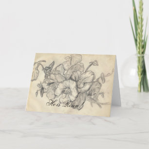Easter note card