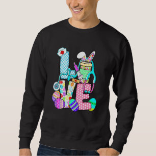 Easter Nurse Stethoscope Cna Nurse Life Bunny East Sweatshirt