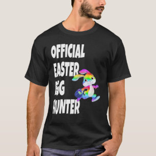 Easter Official Easter Egg Hunter Bunny T-Shirt