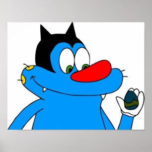 easter Oggy And The Cockroaches Poster