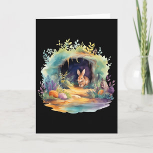 Easter Ostara Eostre Pagan Witchcraft Spring Moon  Card
