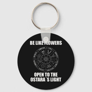 Easter Ostara Eostre Pagan Witchcraft Spring Moon  Keychain