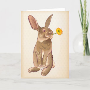 Easter, Ostara, Spring Blank Inside Holiday Card