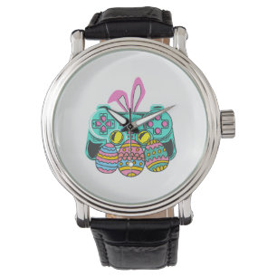 Easter Outfits Gaming Lover Women Girls Bunny Cute Watch
