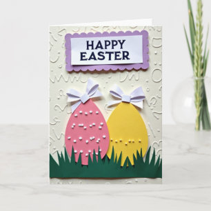 Easter Ovals Pattern Card