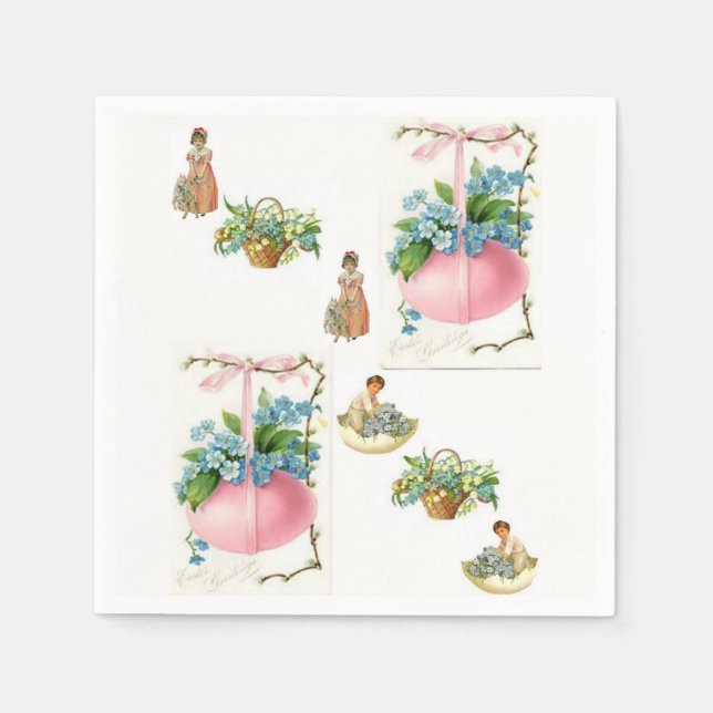 Easter Paper Napkins (Front)