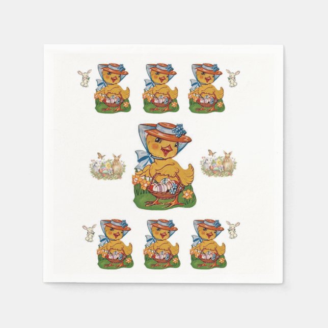 Easter Paper Napkins (Front)