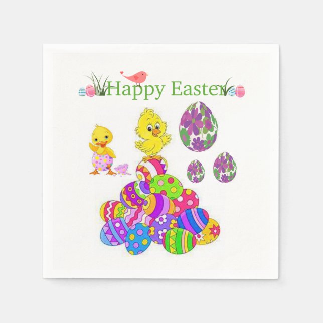 Easter Paper Napkins (Front)