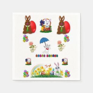 Easter Paper Napkins