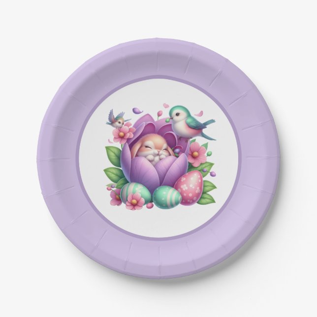 Easter  paper plate (Front)