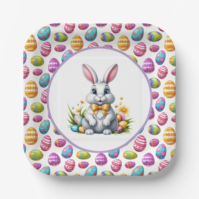 Easter  paper plate (Front)