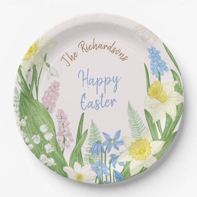 Easter Paper Plate (Front)