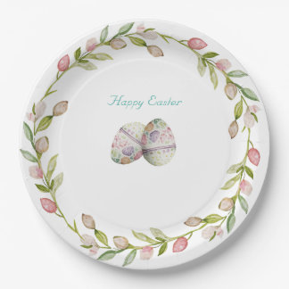 Easter Paper Plate 9" Round
