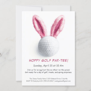 Easter Par-TEE Golf Invitation