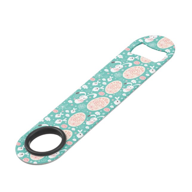 Easter Parade Bottle Opener Bar Key (Front Angled)