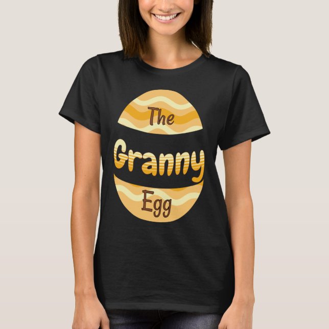 Easter Parade Granny Easter Egg Matching Family Ea T-Shirt (Front)