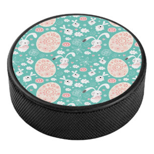 Easter Parade Hockey Puck