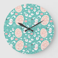 Easter Parade Wall Clock
