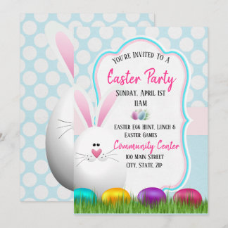 Easter Party Invitation Card