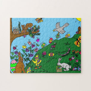 Easter Party Jigsaw Puzzle