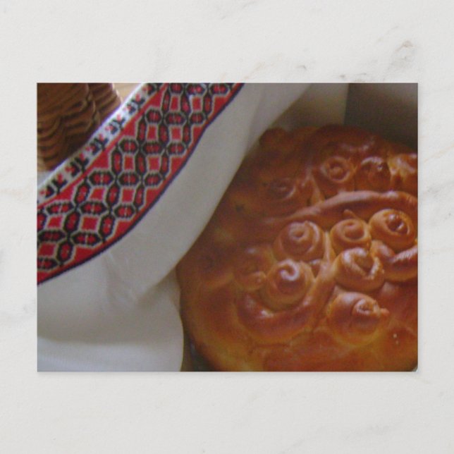 Easter Paska Holiday Postcard (Front)