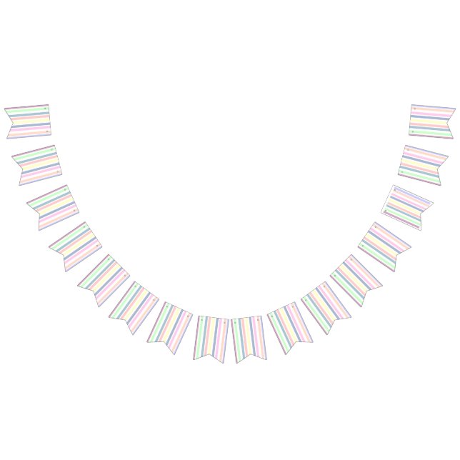 Easter Pastel Bunting Flags (All)