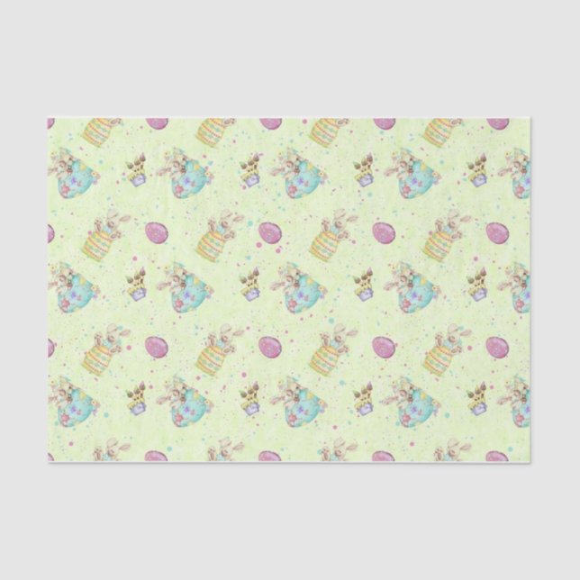 Easter Pastel Design Series 2 Tissue Paper (Front)