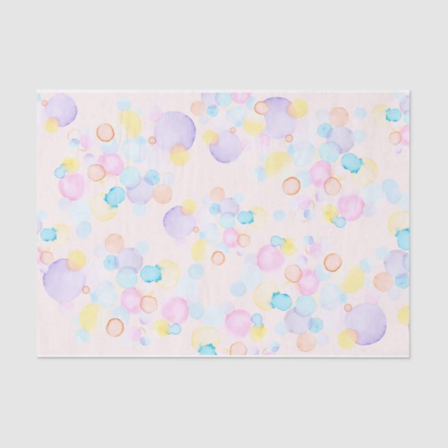 Easter Pastel Design Series 8 Tissue Paper (Front)