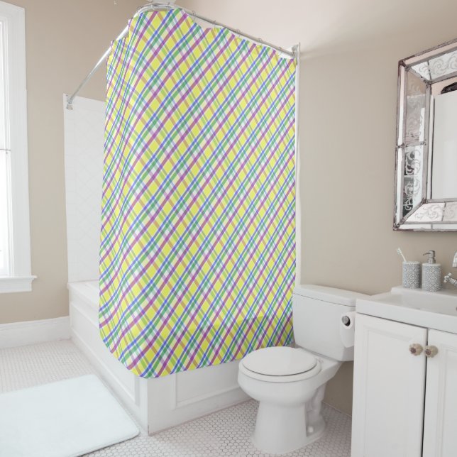Easter Pastel Plaid Spring Pattern (In Situ)