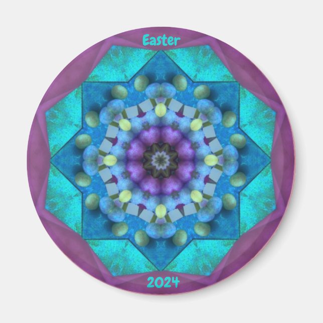 EASTER  Pattern 2024 ~  Magnet (Front)