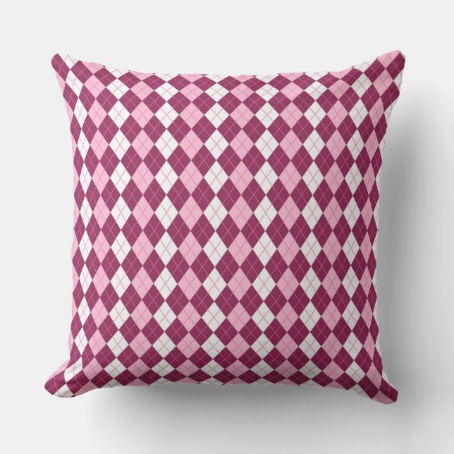 Easter patterned colour  throw pillow (Front)