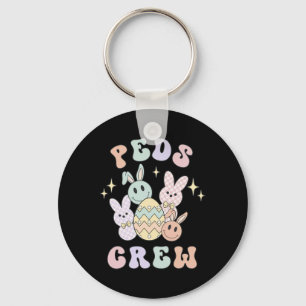 Easter Peds Nurse Bunny Emergency Squad Pediatric  Keychain