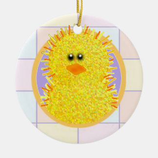 Easter Peep Ceramic Ornament