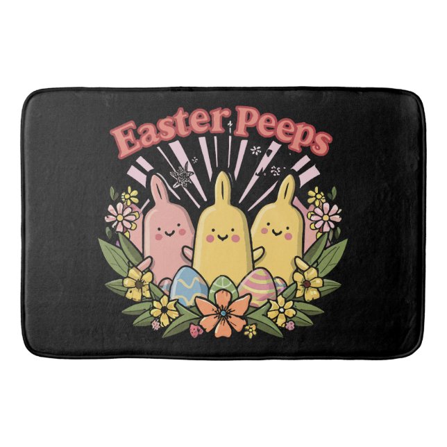 Easter Peeps Bath Mat (Front)