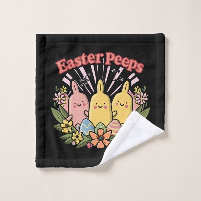 Easter Peeps Wash Cloth (Wash Cloth)
