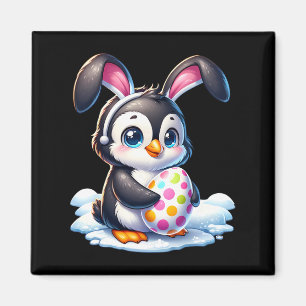 Easter Penguin Lover Egg Eggs Bunny Rabbit Bunnies Magnet
